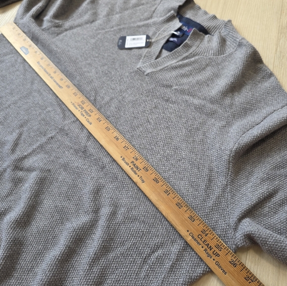 Johnnie O Estaban Johnny Collar Sweater Men's Size XL Gray - Picture 6 of 9